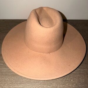Basic Tan Women's Fedora